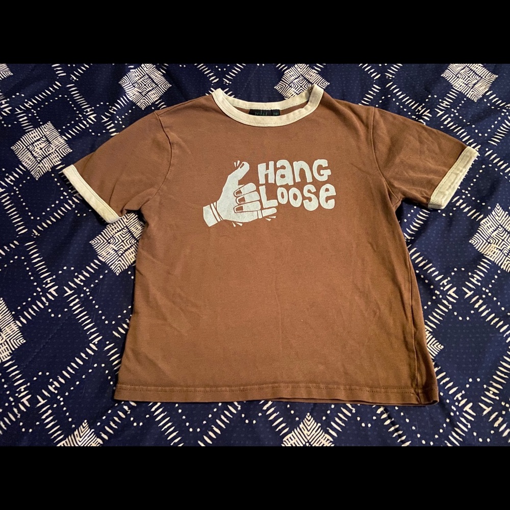 Mini Boden “hang loose” top